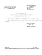 MIL MIL-S-62101C Notice 1 - Inactivation