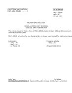 MIL MIL-S-6904B Notice 1 - Inactivation