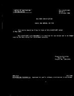 MIL MIL-S-81271 Notice 1 – Inactivation MIL MIL-S-81271 Notice 1 - Inactivation
