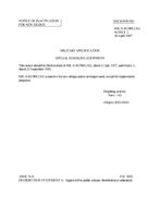 MIL MIL-S-81780C Notice 2 - Inactivation