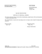 MIL MIL-S-81941A Notice 1 – Inactivation MIL MIL-S-81941A Notice 1 - Inactivation