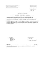 MIL MIL-S-83731/21A Notice 1 - Inactivation