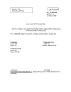 MIL MIL-S-8805/94B Notice 1 - Cancellation