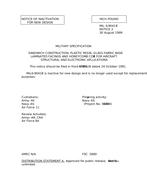 MIL MIL-S-9041B Notice 2 – Inactivation MIL MIL-S-9041B Notice 2 - Inactivation