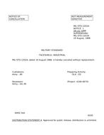 MIL MIL-STD-1202A Notice 1 – Cancellation MIL MIL-STD-1202A Notice 1 - Cancellation