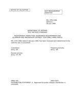 MIL MIL-STD-139A Notice 1 - Validation