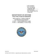 MIL MIL-STD-167/1A MIL MIL-STD-167/1A