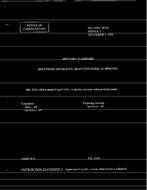 MIL MIL-STD-1805A Notice 1 - Cancellation