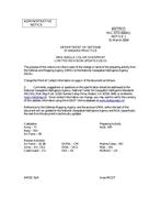 MIL MIL-STD-600011 Notice 1 - Administrative 1