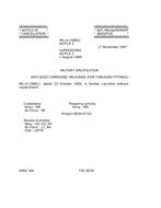 MIL MIL-A-13881C Notice 2 – Cancellation MIL MIL-A-13881C Notice 2 - Cancellation