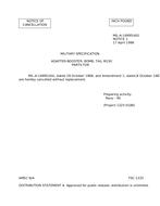 MIL MIL-A-14995 Notice 1 – Cancellation MIL MIL-A-14995 Notice 1 - Cancellation