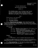 MIL MIL-A-21577/1A Amendment 1 MIL MIL-A-21577/1A Amendment 1
