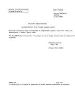 MIL MIL-A-23887A Notice 1 – Inactivation MIL MIL-A-23887A Notice 1 - Inactivation