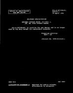 MIL MIL-A-28729B Notice 1 – Inactivation MIL MIL-A-28729B Notice 1 - Inactivation