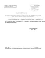 MIL MIL-A-45941 Notice 1 - Inactivation