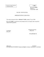 MIL MIL-A-47240B Notice 1 – Inactivation MIL MIL-A-47240B Notice 1 - Inactivation