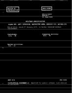 MIL MIL-A-52839 Notice 1 – Cancellation MIL MIL-A-52839 Notice 1 - Cancellation