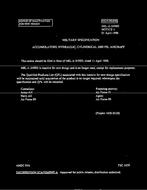 MIL MIL-A-5498D Notice 1 – Inactivation MIL MIL-A-5498D Notice 1 - Inactivation