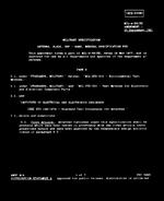 MIL MIL-A-5815E Amendment 1 MIL MIL-A-5815E Amendment 1