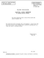 MIL MIL-A-63179 Notice 2 – Inactivation MIL MIL-A-63179 Notice 2 - Inactivation