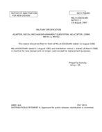 MIL MIL-A-63425 Notice 2 - Inactivation