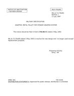MIL MIL-A-71179 Notice 1 – Inactivation MIL MIL-A-71179 Notice 1 - Inactivation