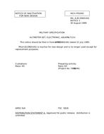 MIL MIL-A-81296D Notice 1 – Inactivation MIL MIL-A-81296D Notice 1 - Inactivation