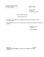 MIL MIL-A-81851B Notice 2 - Inactivation