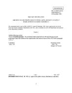 MIL MIL-A-85097/12 Amendment 1