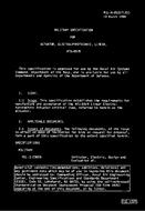 MIL MIL-A-85317 MIL MIL-A-85317