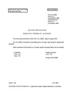 MIL MIL-B-11582C Notice 2 – Inactivation MIL MIL-B-11582C Notice 2 - Inactivation