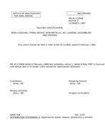 MIL MIL-B-11596B Notice 2 - Inactivation