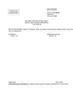 MIL MIL-B-13207/4 Notice 1 - Validation