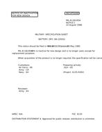 MIL MIL-B-18/265A Notice 1 – Inactivation MIL MIL-B-18/265A Notice 1 - Inactivation