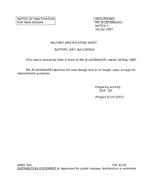 MIL MIL-B-18/266A Notice 1 – Inactivation MIL MIL-B-18/266A Notice 1 - Inactivation