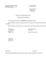 MIL MIL-B-18/82D Notice 1 - Inactivation
