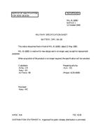 MIL MIL-B-18/8D Notice 1 – Inactivation MIL MIL-B-18/8D Notice 1 - Inactivation