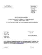 MIL MIL-B-23071/29 Notice 3 - Inactivation