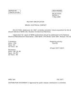 MIL MIL-B-3743D Notice 1 - Cancellation