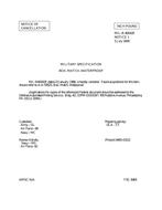 MIL MIL-B-40042E Notice 1 - Cancellation
