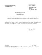MIL MIL-B-48177 Notice 2 - Inactivation