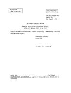 MIL MIL-B-52606A Notice 1 - Cancellation