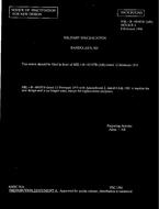 MIL MIL-B-60107B Notice 1 – Inactivation MIL MIL-B-60107B Notice 1 - Inactivation