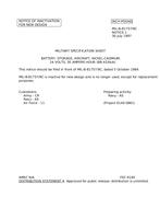 MIL MIL-B-81757/9C Notice 1 – Inactivation MIL MIL-B-81757/9C Notice 1 - Inactivation
