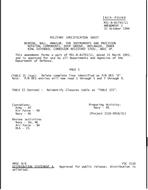 MIL MIL-B-81793/11 Amendment 1