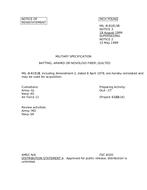MIL MIL-B-81813B Notice 3 – Reactivation MIL MIL-B-81813B Notice 3 - Reactivation