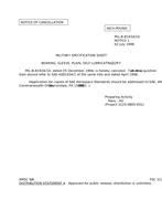 MIL MIL-B-81934/1D Notice 1 - Cancellation