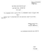 MIL MIL-E-1/1575A Amendment 1 MIL MIL-E-1/1575A Amendment 1