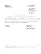 MIL MIL-E-25109 Notice 3 – Cancellation MIL MIL-E-25109 Notice 3 - Cancellation