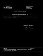 MIL MIL-E-37266 Notice 1 – Cancellation MIL MIL-E-37266 Notice 1 - Cancellation
